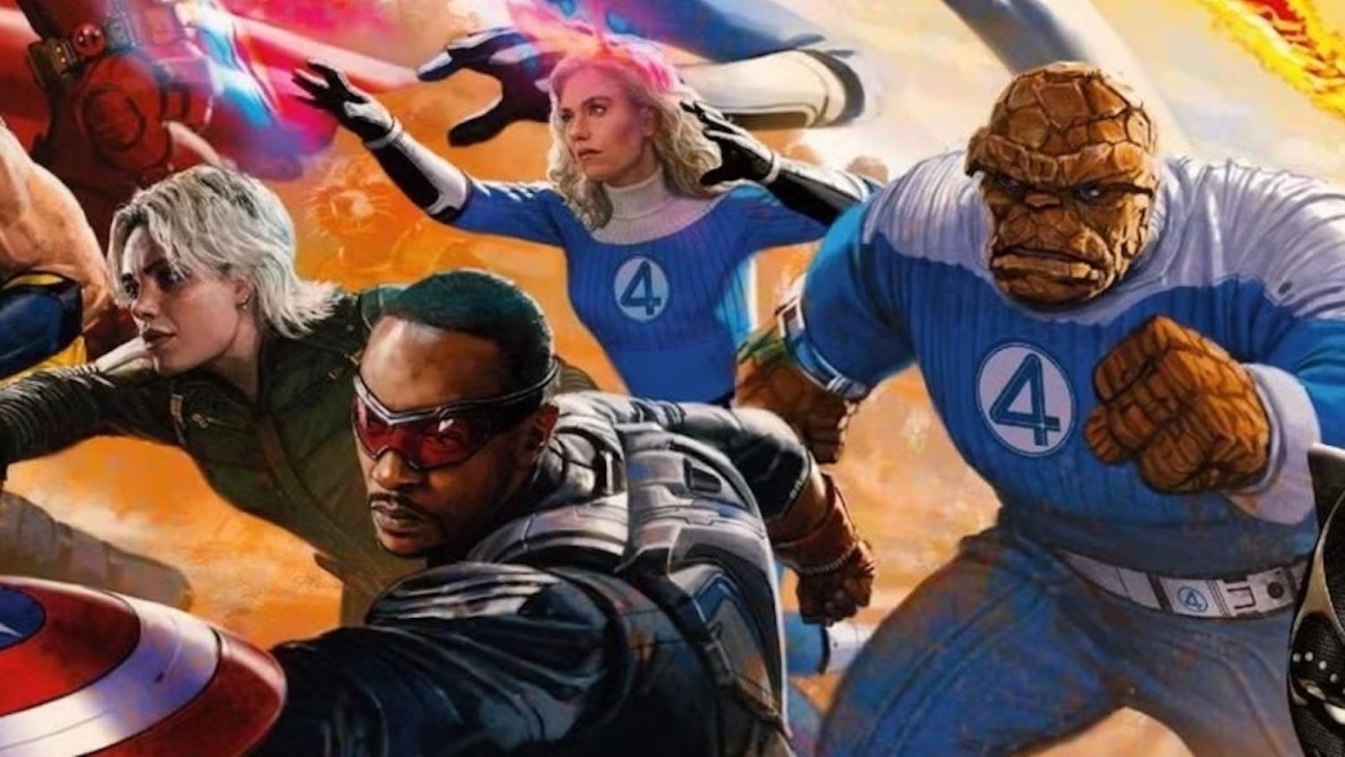 Imagem vazada de Avengers: Doomsday reúne três equipes de super-heróis