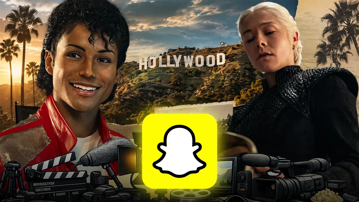 Snapchat é o canal de Hollywood para a geração Z