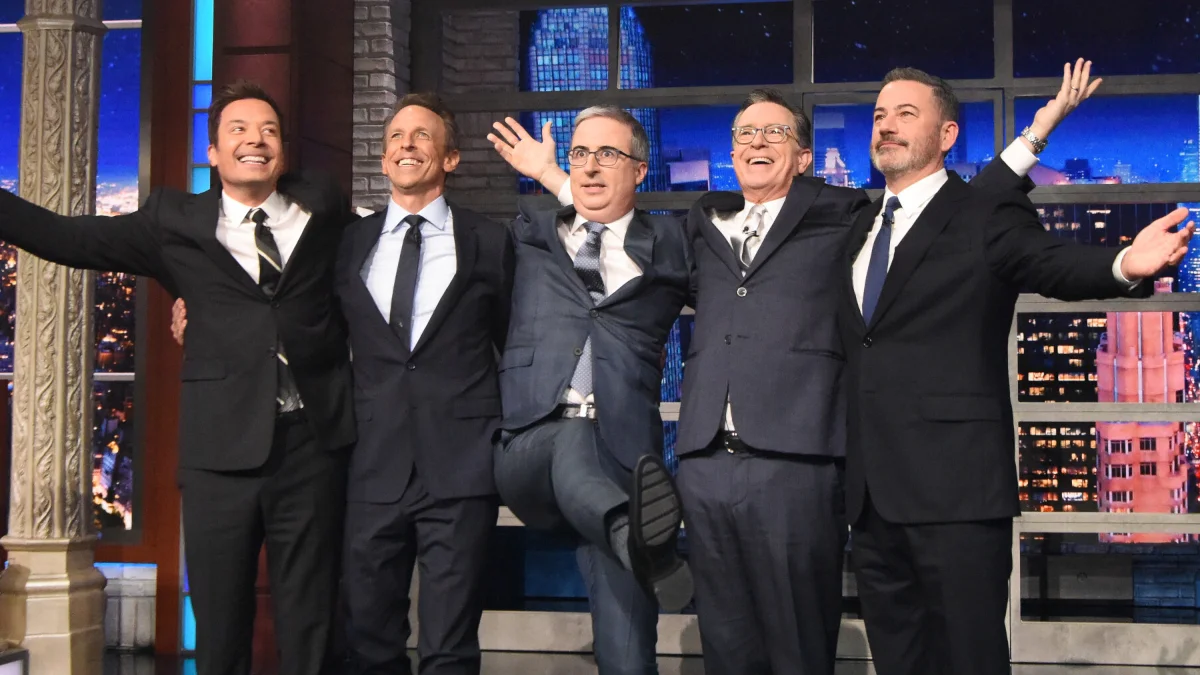 Tarde da noite pós-Colbert: Kimmel leva a coroa das classificações