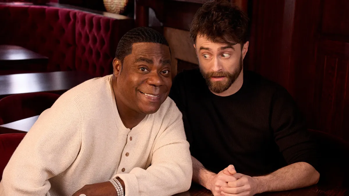 Tracy Morgan e Daniel Radcliffe em sua química 'fora do campo esquerdo'